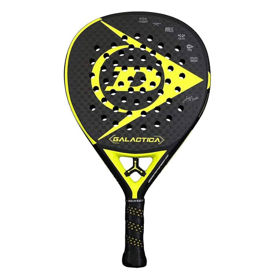 Dunlop GALACTICA パデルラケット Dunlop Galactica Team Padel Racket, Black/Grey, Racquets